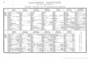 Il calendario di Compte